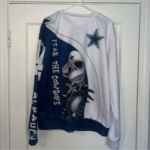 Dallas Cowboys Jack Skellington sweatshirt